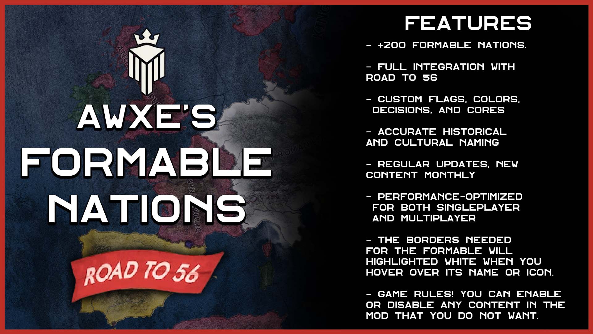 awxe’s Formable Nations for RT56 — screenshot 1