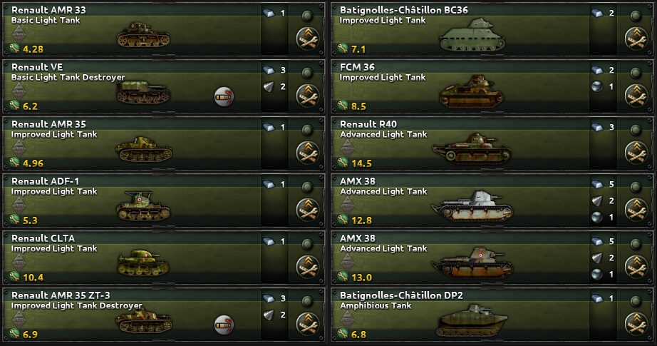 French Tank Icons Expanded — screenshot 3