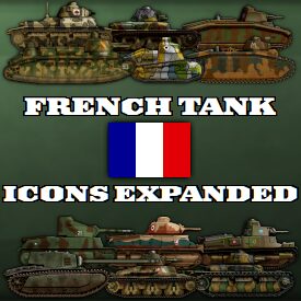 French Tank Icons Expanded