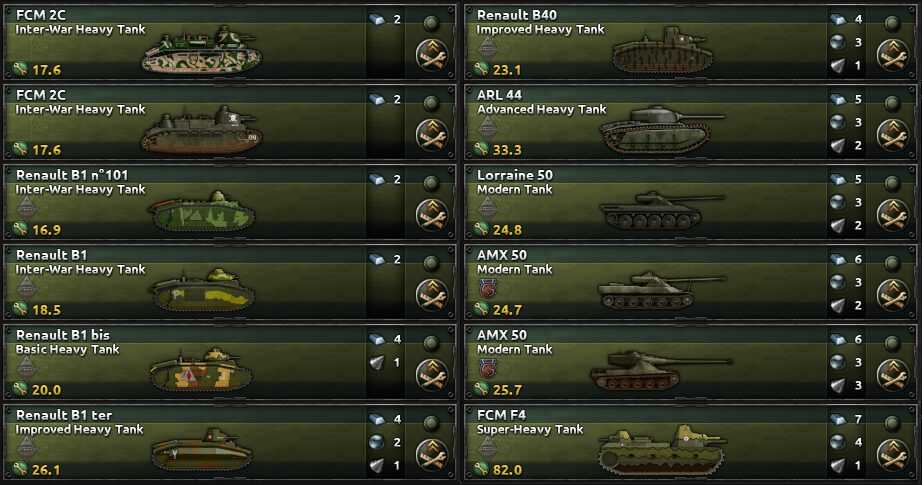 French Tank Icons Expanded — screenshot 6