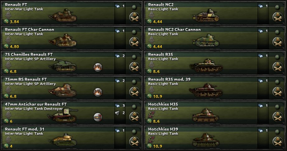 French Tank Icons Expanded — screenshot 2
