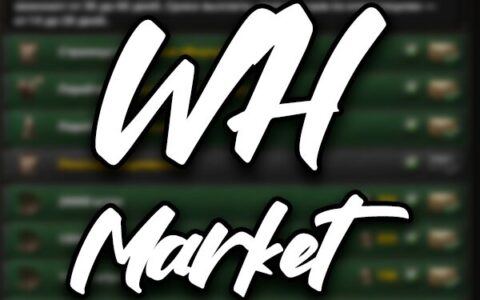WH Market (Purchase of weapons, factories and resources)