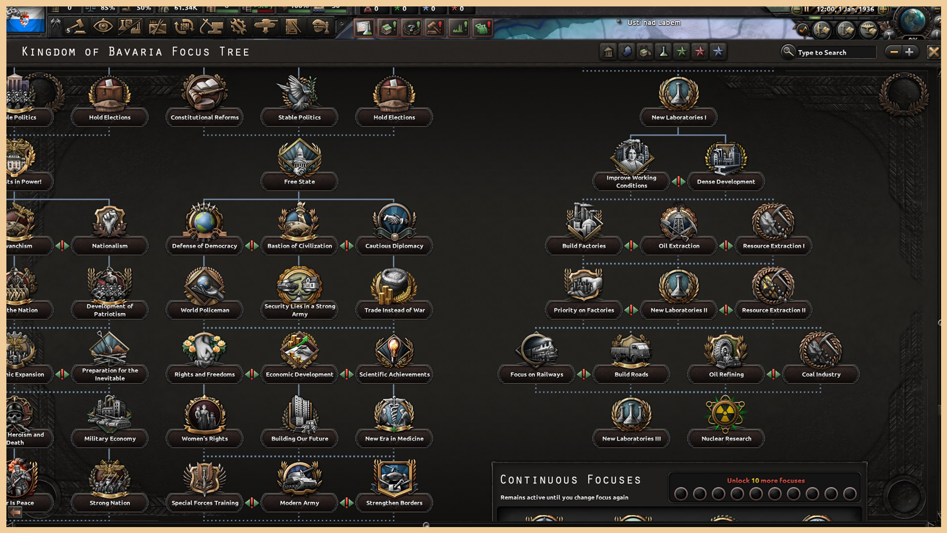 Generic Focus Tree: Redux — screenshot 6