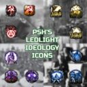 PSH’s LED Light Ideology Icons