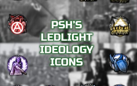 PSH’s LED Light Ideology Icons