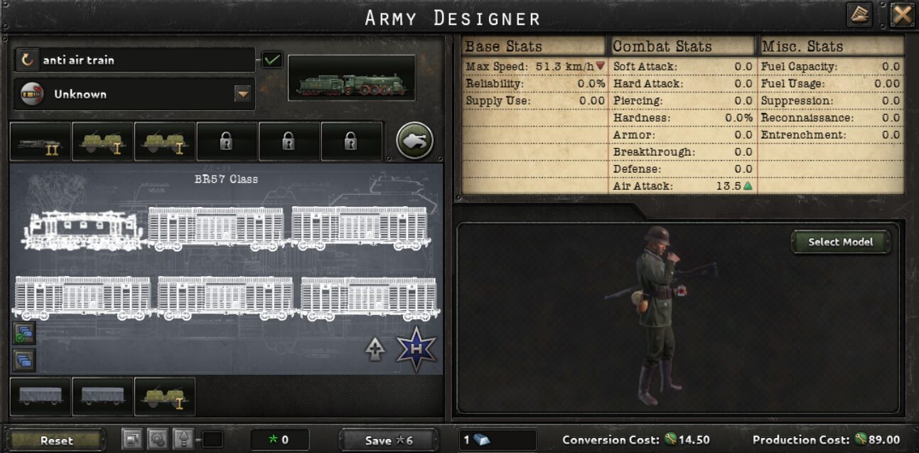 Infantry Equipment & Artillery Designer (NCNS) PFOT — screenshot 4