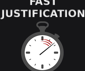 Fast Justification