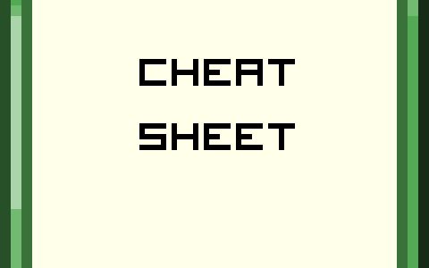 Cheat Sheet