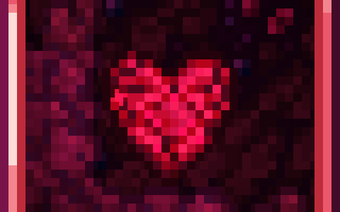Heart Crystal & Life Fruit Glow