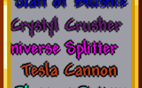 Calamity Rarities