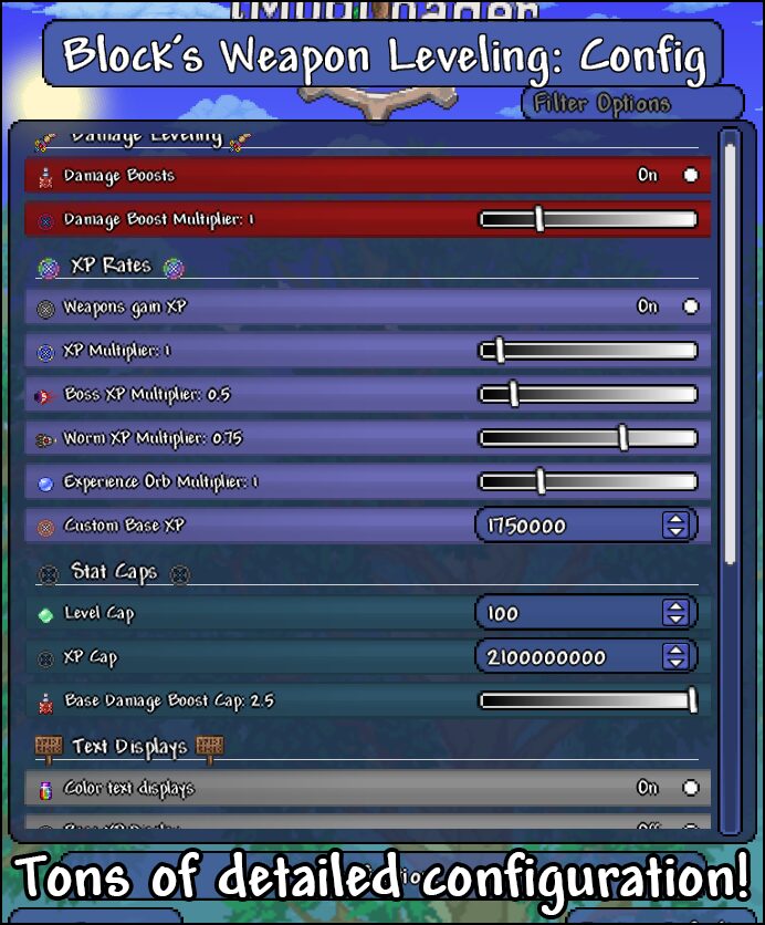 Block’s Leveling Mod — screenshot 5