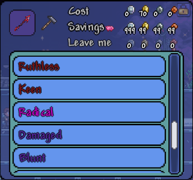 Auto Reforge Plus — screenshot 3