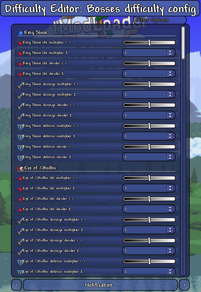 Difficulty Editor — screenshot 2