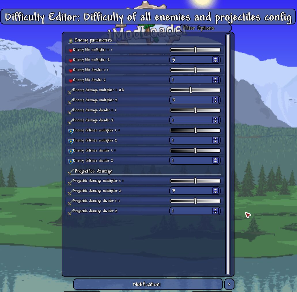 Difficulty Editor — screenshot 1