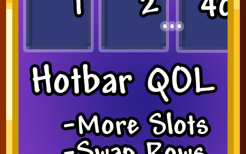 Hotbar QOL (Swap Rows)