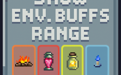 Show Environmental Buffs Range