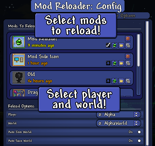 Mod Reloader — screenshot 5