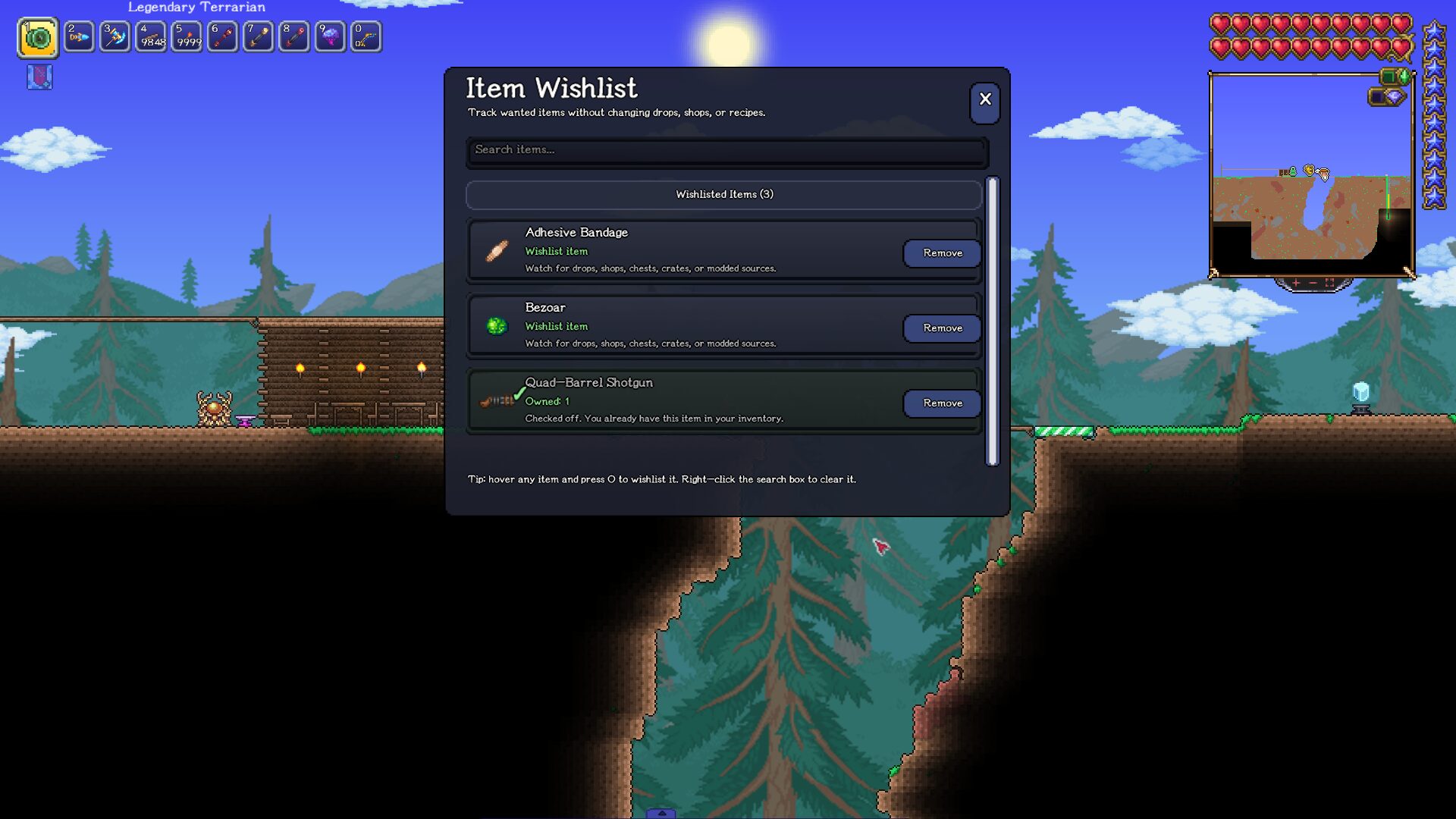 ItemWishlist — screenshot 1