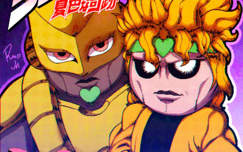 DIO and THE WORLD (JoJo no Kimyou na Bouken)