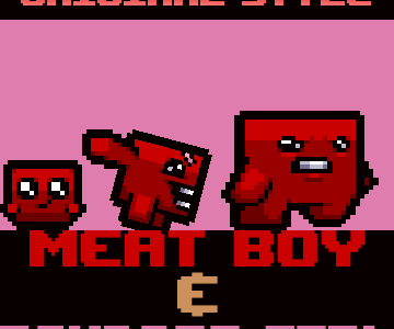 Original Style Meat Boy and Bandage Girl