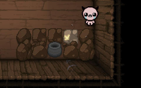 [Repentance/Ab+] Visible Tinted Rocks with yellow mark