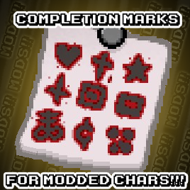 Completion Marks for ALL Modded Chars![AB+ Version]