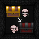 Red Ending Chest in Sheol and Dark Room