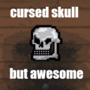 awesome cursed skull
