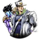 Jotaro and Star Platinum