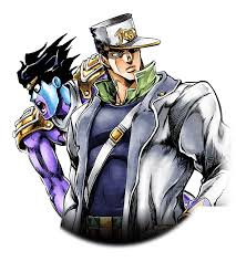 Jotaro and Star Platinum