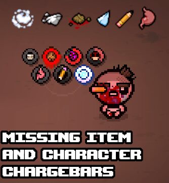 Missing Item and Character Chargebars — screenshot 1