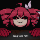 Kasane Teto over Mega Satan