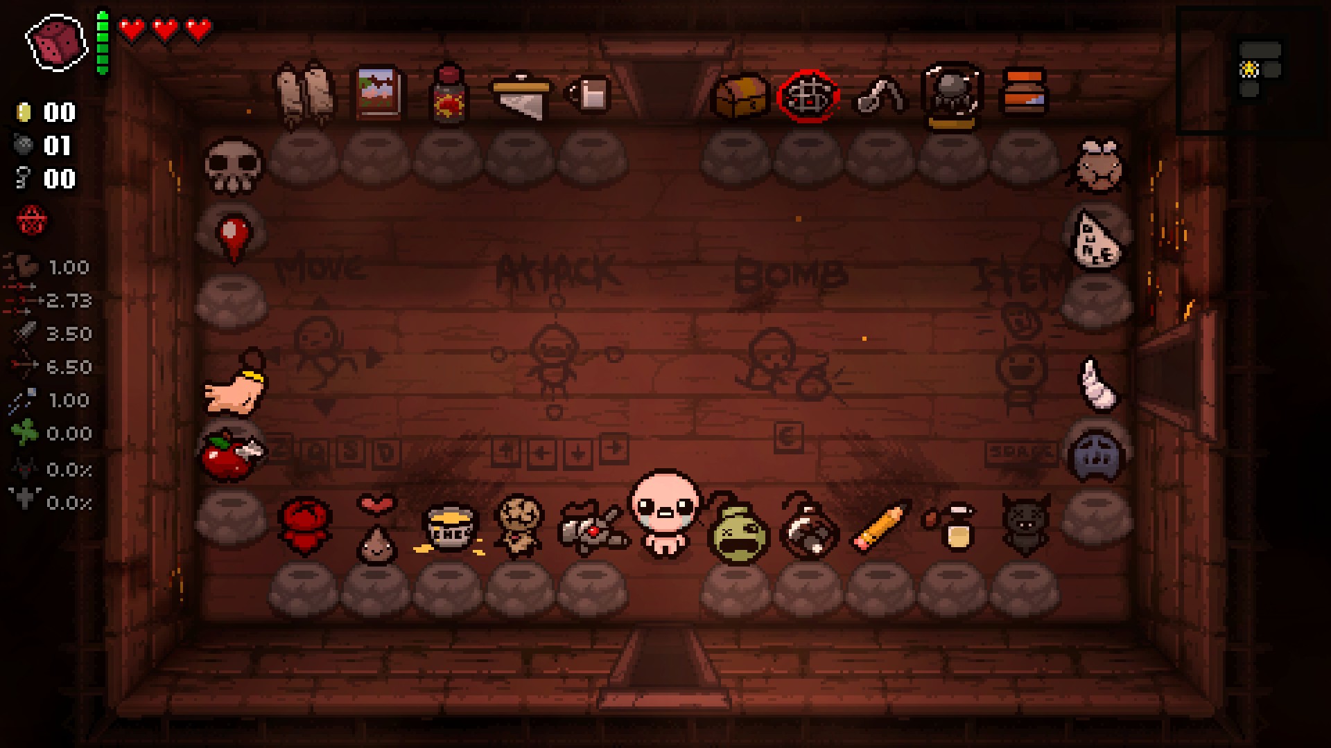 Items start rooms – Repentance — screenshot 2