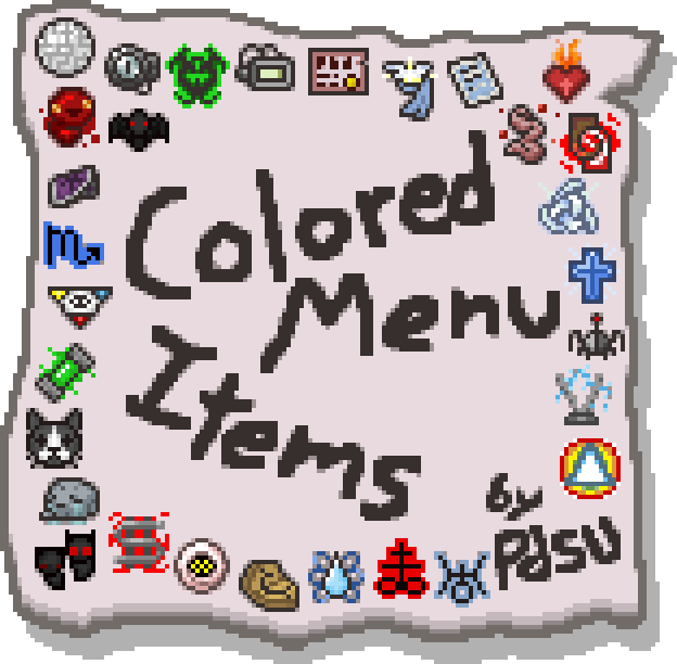 Colored Menu Item+Boss Icons — screenshot 1