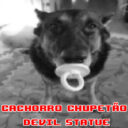 cachorro chupetao devil statue