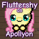 Fluttershy as Apollyon