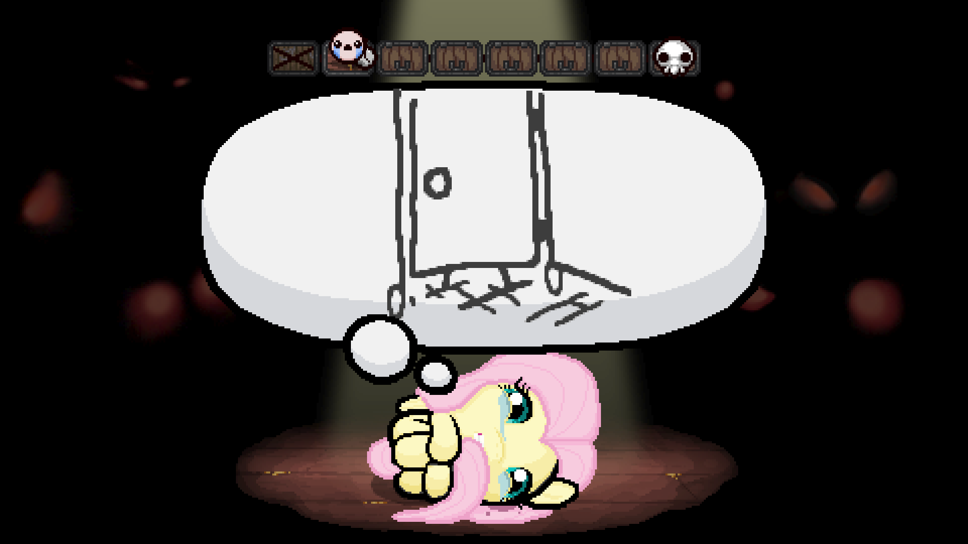 Fluttershy as Apollyon — screenshot 3