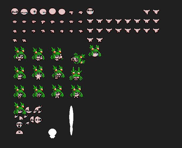 (REP+) Anna from Epic Battle Fantasy 5 as Eve (reskin) — screenshot 1