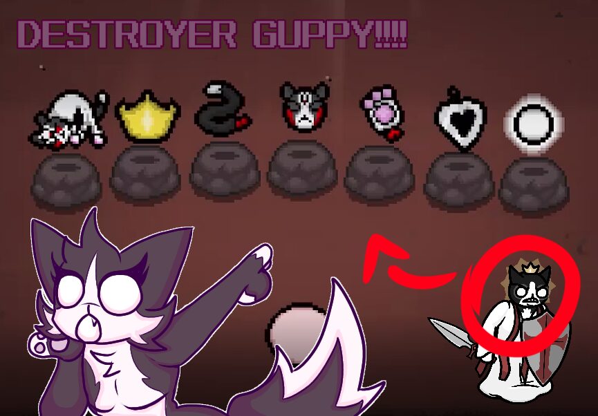 THE DESTROYER over guppy reskin — screenshot 1