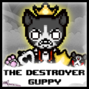 THE DESTROYER over guppy reskin