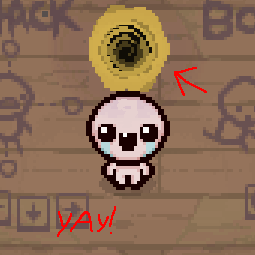 Treasure room portal at start