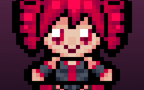 Kasane Teto as Cube Baby (UTAU)