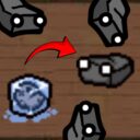 pet rock as cube baby