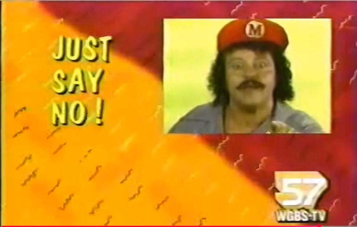 Mario Drug PSA for Devil Rooms — screenshot 1