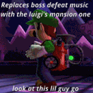 Boss Defeat Luigi’s Mansion Music