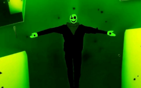 Cursed Deltarune intro