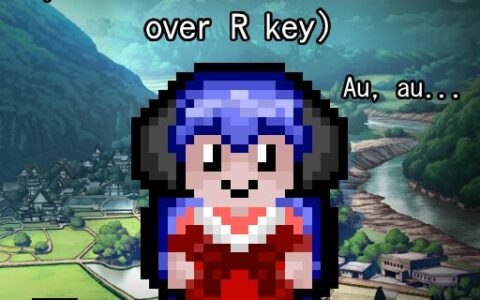 Furude Hanyuu over 1Up and Curse of Hinamizawa over R key