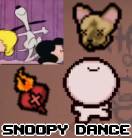 Snoopy Dance for Good Items