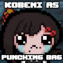 Kobeni as Punching Bag