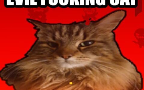 The Beast Replaced by Evil Fucking Cat